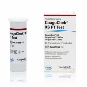 Roche CoaguChek XS PT Test Strips x 24