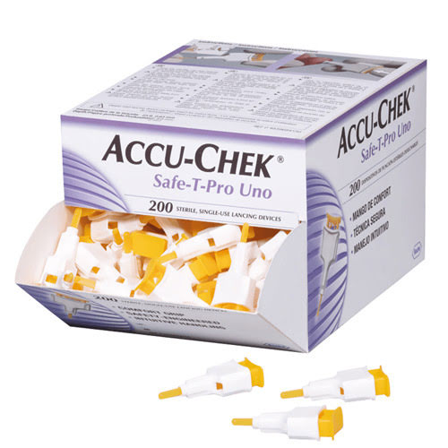 Accu-Chek Safe-T Pro Uno Lancets x 200