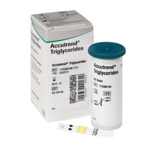 Acctrend Triglycerides Test Strips x 25