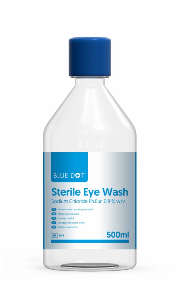 Eye Wash Solution In Round Bottle x 500ml