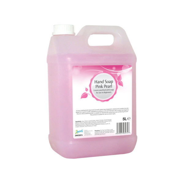 2WORK PINK PEARL HAND SOAP 5 LITRE 402