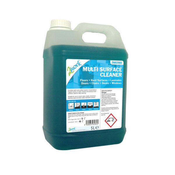 2WORK MULTI SURFACE CLNER 5L CONCENTRATE