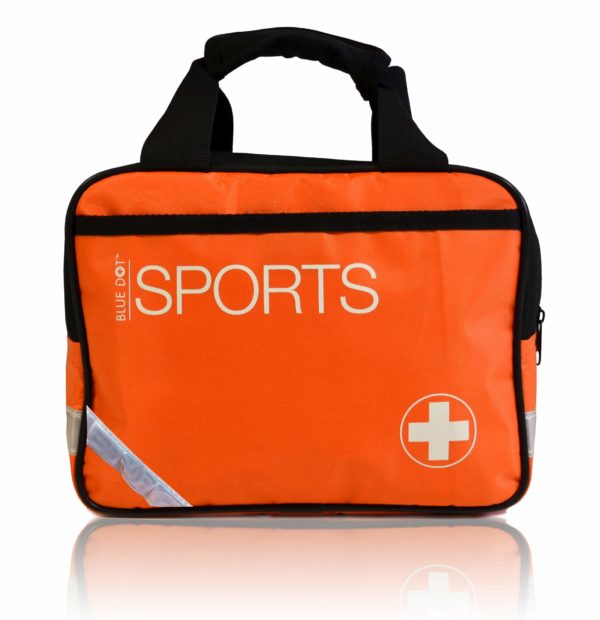 Blue Dot Astroturf Sports Kit, Medium Orange Bag