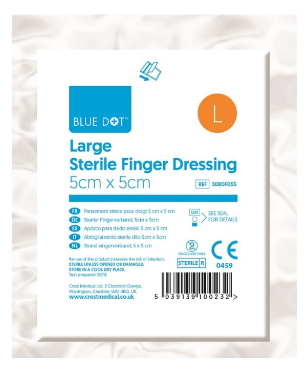 Finger Dressing 5.0cm x 5.0cm