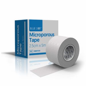 Microporous Tape 2.5cm x 5m, Boxed
