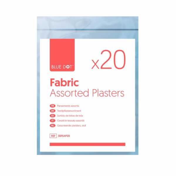 Fabric Plasters, Assorted x 20