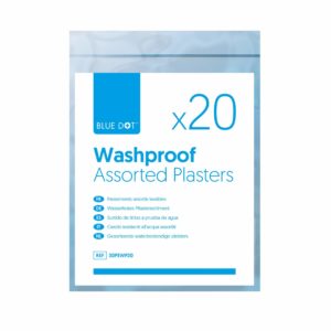 Washproof Plasters, Assorted x 20