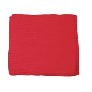 Red Cellular Blanket