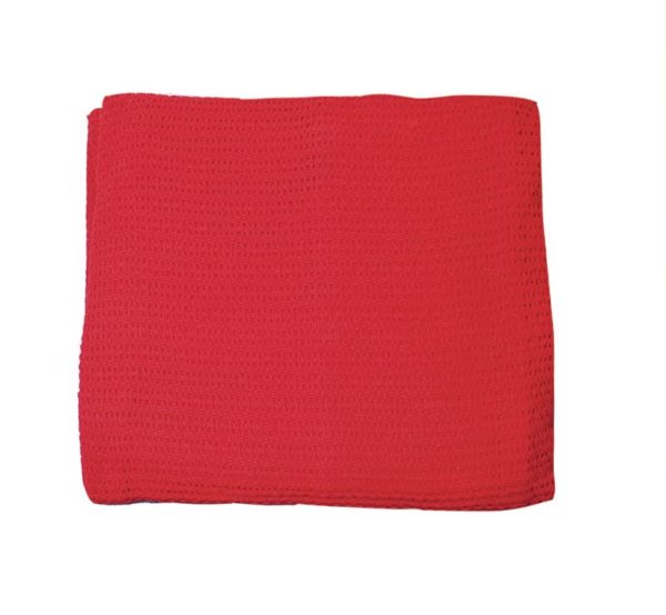Red Cellular Blanket