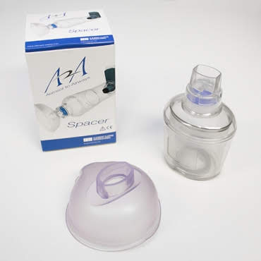 A2A Spacer Inhaler with small Mask x 1.