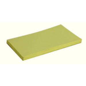 POSTIT NOTE 76MM X 127MM CANARY YELLOW