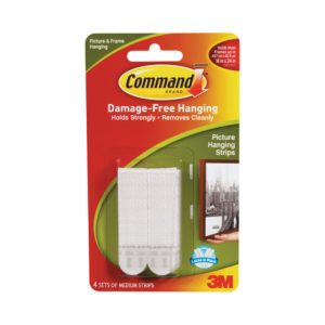 3M COMMAND MEDIUM PICTURE HANGING STRIPS