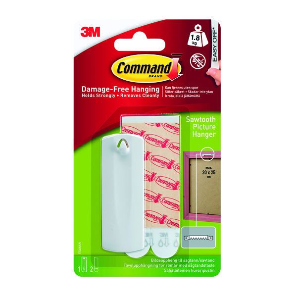 3M COMMAND PICTURE HANGING KIT SAWTOOTH