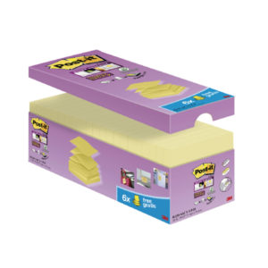 POST-IT SS Z NOTES 76X76 YLW VALUE