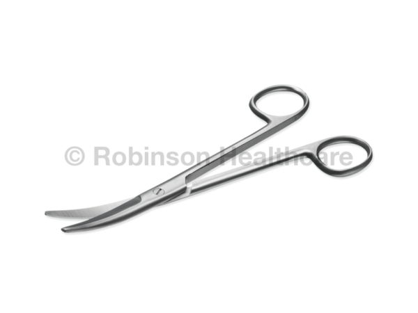 Instrapac Mayo Scissors Curved 17cm x 20