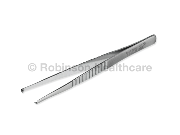 Instrapac Treves Toothed Forceps 13cm x 50