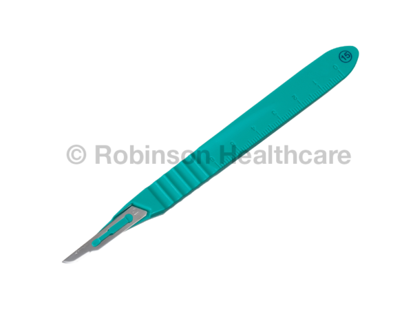 Instrapac Disposable Scalpel No: 15 Stainless Steel Blade x 100
