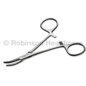 Instrapac Spencer Wells Artery Forceps, Curved 12.5cm x 50