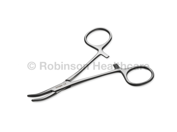 Instrapac Spencer Wells Artery Forceps, Curved 12.5cm x 50