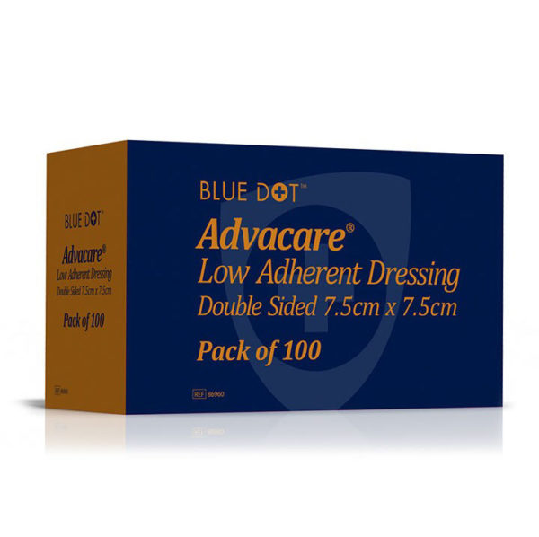 Advacare Low-Adherent Pad Dressing 5cm x 5cm x 100