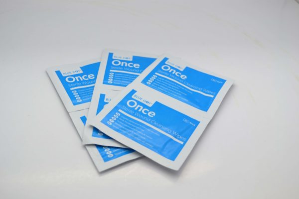 Saline Wound Cleansing Wipes Alcohol Free x 10.