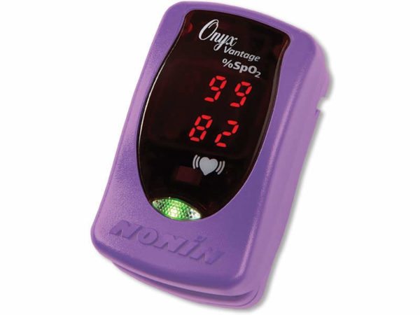 Nonin Onyx Vantage 9590 Finger tip Oximeter - Purple
