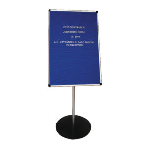 ANNOUNCE GROOVE LETTER BOARD WITH STAND
