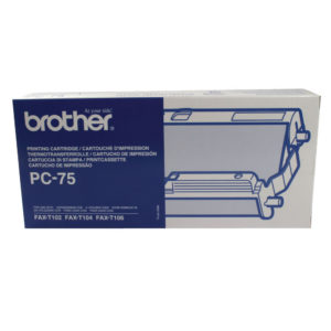BROTHER PC75 THERMAL TRANSFER RIBBON BLK