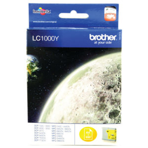BROTHER LC1000Y INKJET CART YELLOW