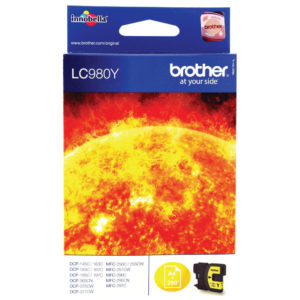 BROTHER LC980Y INK CARTRIDGE YELLOW