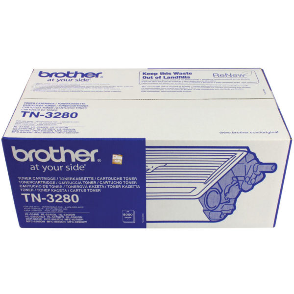 BROTHER HL5340D HL5350 LSR TONER CART 8K