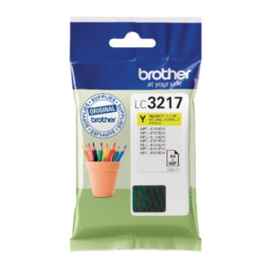BROTHER YELLOW LC3217Y INK CARTRIDGE