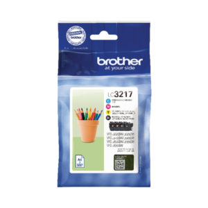BROTHER LC3217 VALUE PACK INK CART CMYK