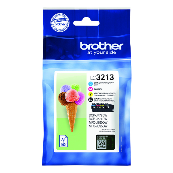 BROTHER LC3213 4 COLOUR INK CARTRIDGE