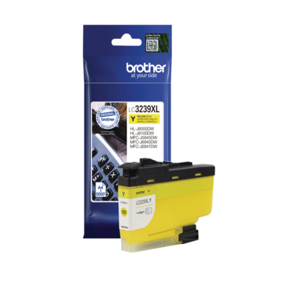 BROTHER LC3239XLY HY YELLOW INK CART