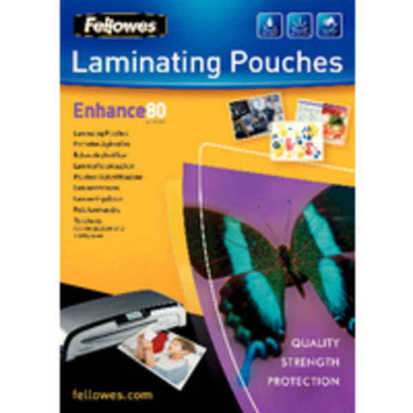FELLOWES A4 LAMINATING POUCH 160MIC PK25