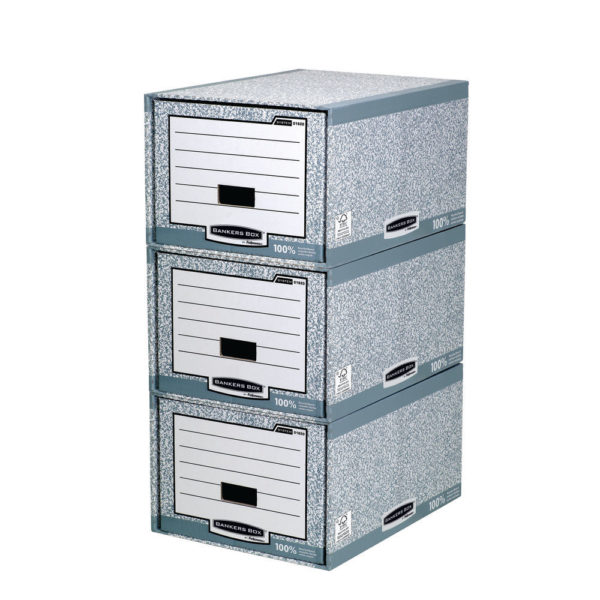 BANKERS STANDARD STORAGE DRAWER GRY