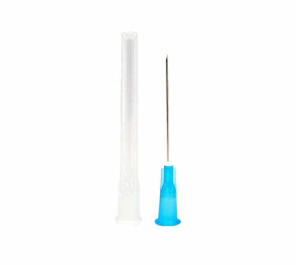 BD Microlance Needle, 23G, 1'' x 100 (Blue)
