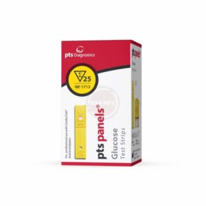 PTS Panels Glucose Test Strips x 25