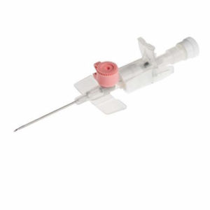 Cannula IV with Injection port, 20G (Pink) x 1.