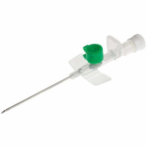 Cannula IV with Injection port, 18G (Green) x 1.