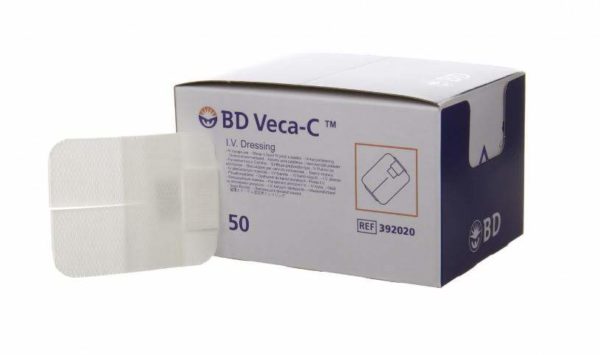 BD Veca-C Cannula Fixation Dressing 6x7.5cm x 50