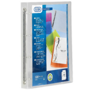 ELBA POLYVISION 4R BINDER 25MM A4 CLEAR