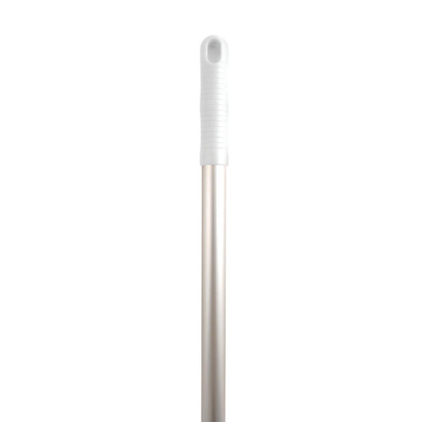 HEAVY WHITE HANDLE 120CM WHITE P03329