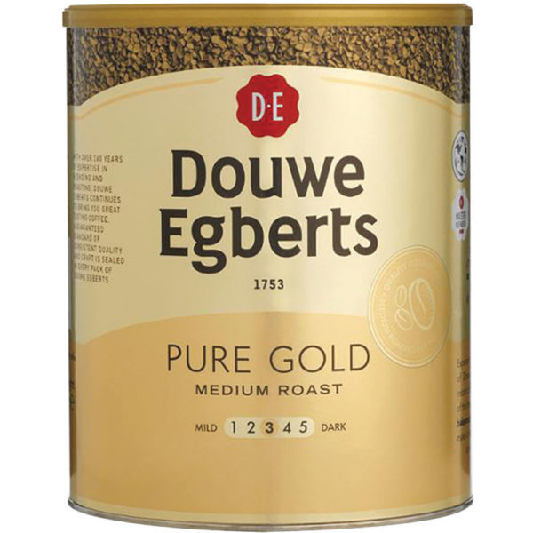 DOUWE EGBERTS PURE GOLD COFFEE 750G