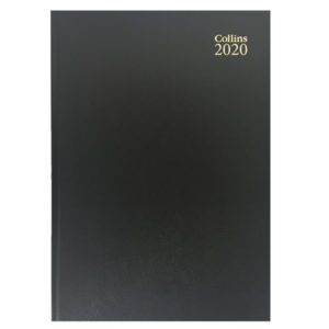 COLLINS A5 DIARY DPP 2020 BLACK
