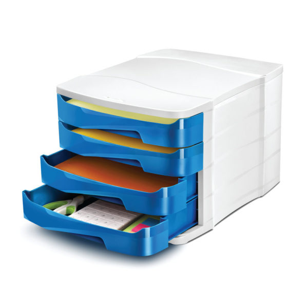 CEP PRO GLOSS 4 DRAWERS MODULE BLUE 394G