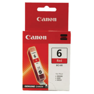 CANON BCI-6R RED INKJET CARTRIDGE