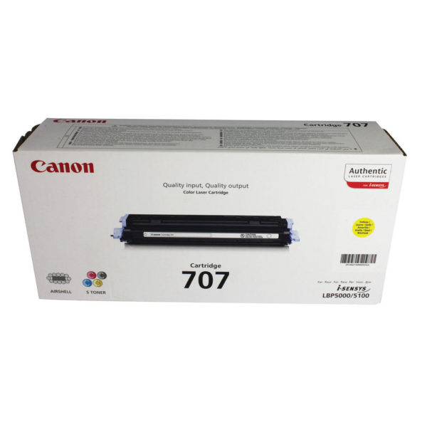 CANON LBP5000 TONER CART 9421A004 YELLOW