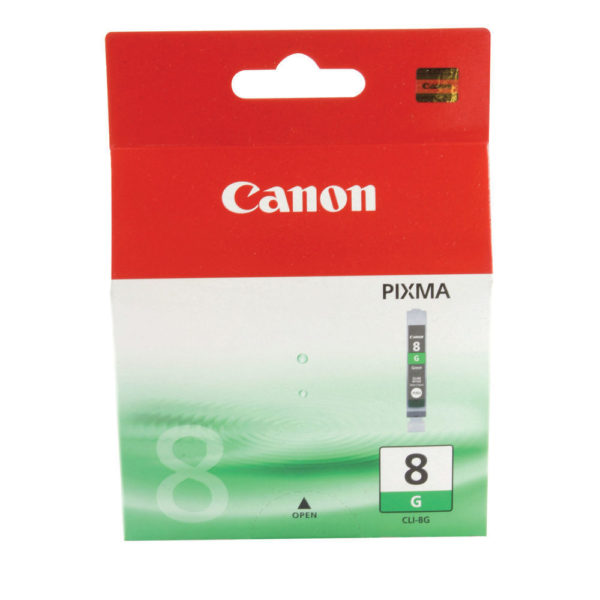 CANON CLI-8 INKJET CARTRIDGE GREEN